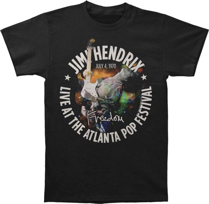Jimi Hendrix Atlanta Pop Festival 1970 TShirt