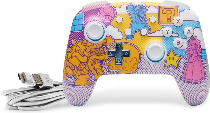Actual product image PowerA Enhanced Wireless Controller - Wario (Switch OLED, Switch, Switch Lite)