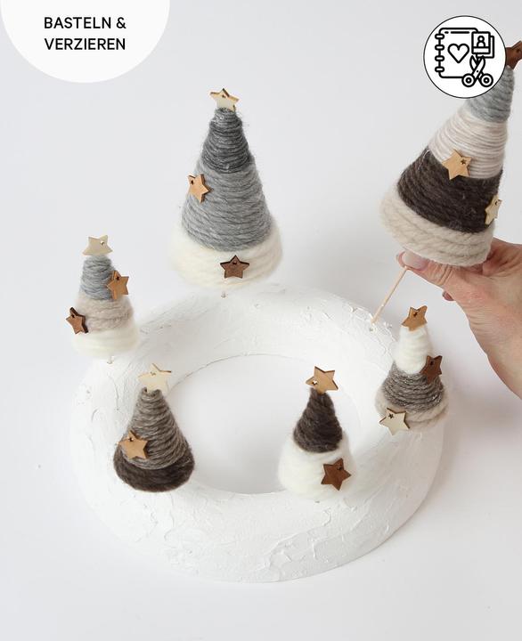 Produktbild I Am Creative Styroporkugel Halbschalen