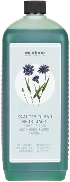 Medidor Kräuterölbad Heublumen (1000 ml, Badeöl)