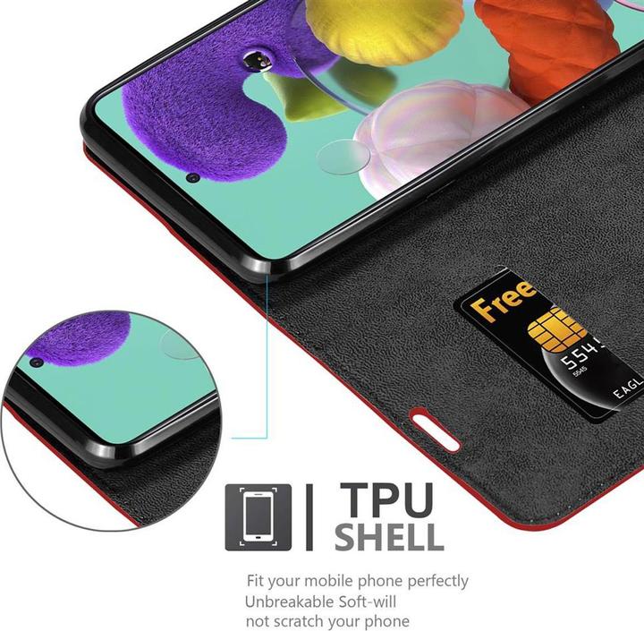 Productafbeelding Cadorabo Boek Onzichtbare Magneethoes (Samsung Galaxy A51 5G)