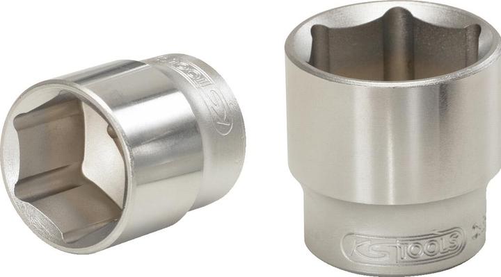 Produktbild KS Tools Werkzeuge-Maschinen GmbH 3/8 Sechskant-Stecknuss, 24mm, auf Hänger