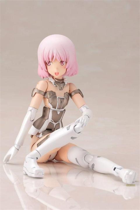 Actual product image Kotobukiya Frame Arms Girl Plastic Model Kit Materia White Ver. 15 cm