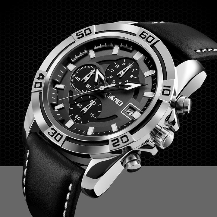Image du produit Skmei 9156SIBK Herrenuhr + BOX