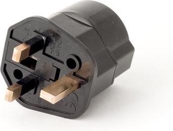 Image du produit Varia EURO PLUG TO UK PLUG - Adaptateur JPS - Euro mâle vers UK mâle
