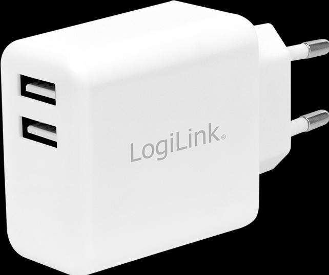 Actual product image LogiLink USB socket adapter (12 W)