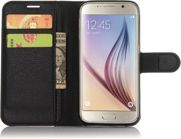 Produktbild MU Classic Modernes Leder Cover mit Litchitextur (Samsung Galaxy S7)