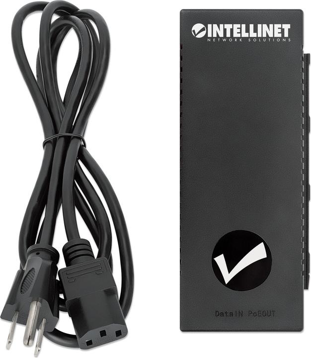 Image du produit Intellinet PoE+, 10/100/1000 Mbps RJ-45, 100 - AC, DC (1 Ports)