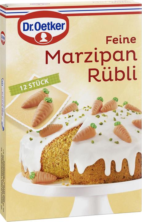 Produktbild Dr. Oetker Feine Marzipan Ruebli (42 g)