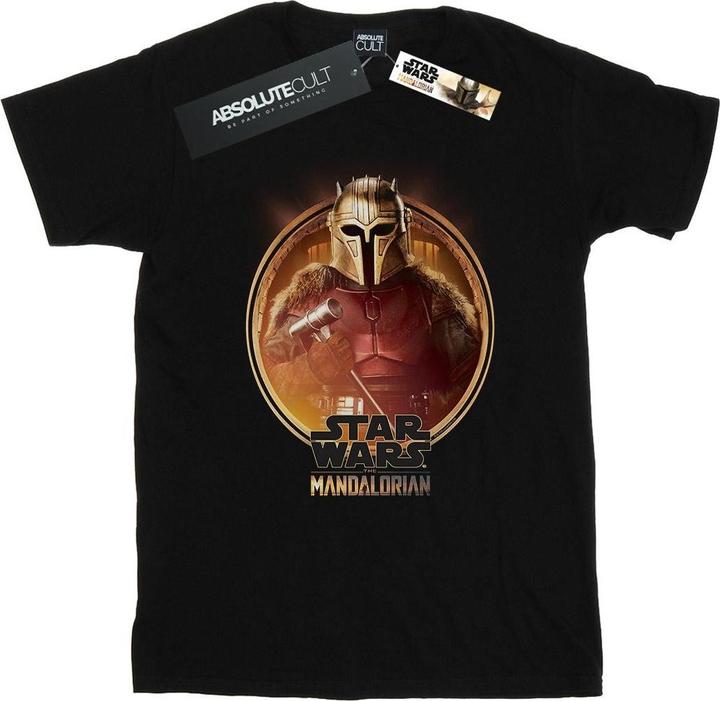 Immagine prodotto Star Wars The Mandalorian The Armorer Framed Maglietta Ampia Donna (XXL)
