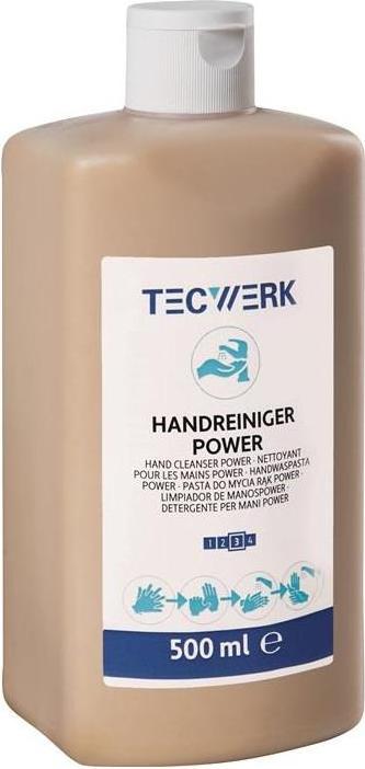 Actual product image Tecwerk Hand cleaner power 500 ml soap-free, solvent-free, perfumed (Liquid soap, 500 ml)