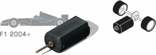 Actual product image Hornby SCX motor FP30K