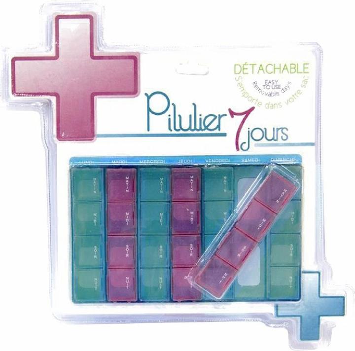 Image du produit Sensly Pilulier pelable - 7 jours - Confortable et sûr.