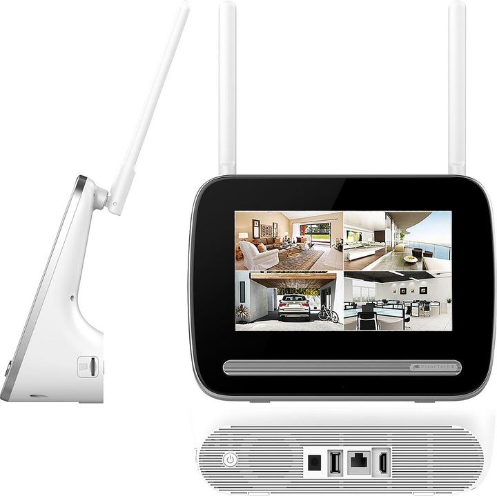 Image du produit VisorTech Enregistreur de surveillance sans fil pour caméras 2K DSC-500.cam/501.cam, avec application (Enregistreur vidéo en réseau (NVR))