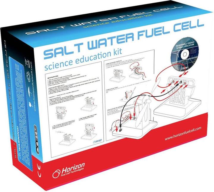 Actual product image Horizon Educational FCJJ-34 Salt Water Fuel Cell Science Kit Fuel Cell, Te