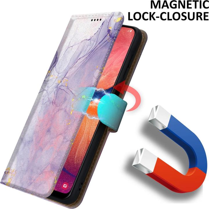 Actual product image Cadorabo Book Case with Print for Samsung Galaxy A20 / A30 / M10s (Samsung Galaxy M10s, TCL A30, Samsung Galaxy A20)