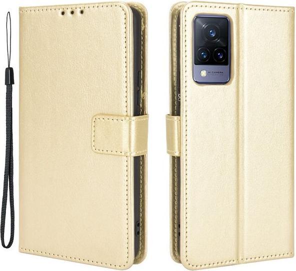 Actual product image MU Classic Crazy Horse III Leather Bookcover Series (vivo V21 5G)