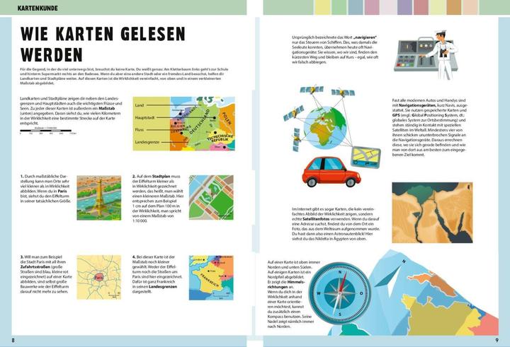 Produktbild Kinderatlas Deutschland, Europa, die Welt (Deutsch, Schwager & Steinlein Verlag, 2023)