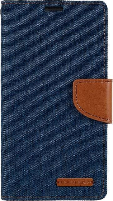 Actual product image Goospery Canvas Diary Series (Apple iPhone 14 Plus)