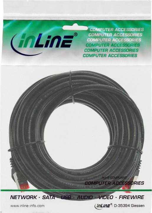 Produktbild InLine Patchkabel (S/FTP, SF/UTP, CAT6, 10 m)