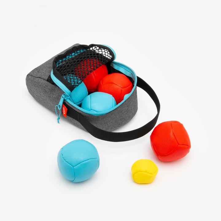Produktbild Decathlon Set of 6 pétanque balls ENTER 500 SOFT Indoor Outoor (6 x)