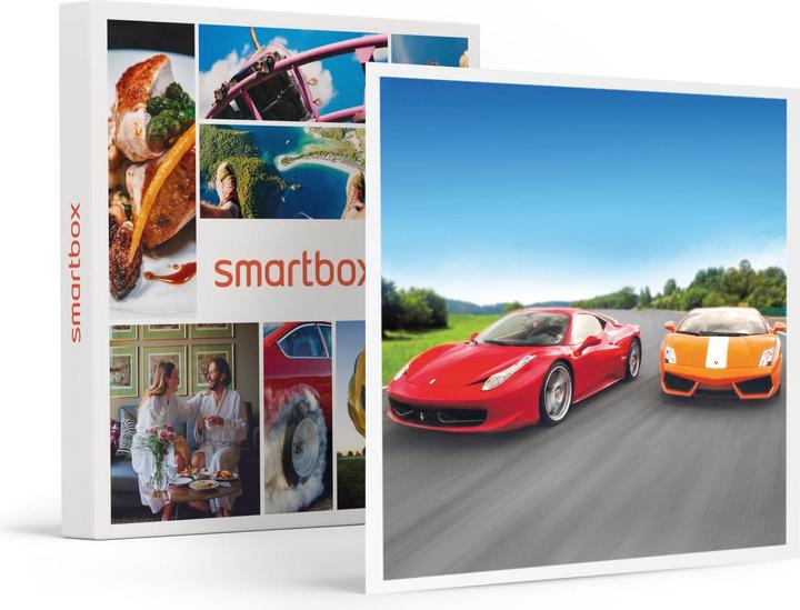 Actual product image Smartbox Driving a Ferrari and Lamborghini (2 pers.)