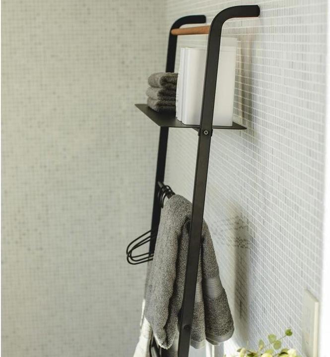 Actual product image Yamazaki Clothes ladder
