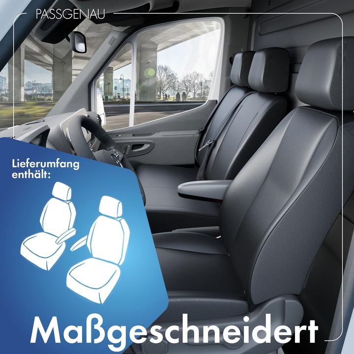 Produktbild Walser Sitzbezüge für Mercedes Viano und Vito W638 & W639 für 2 ES für Armlehne innen BJ 06/2003 - 2013