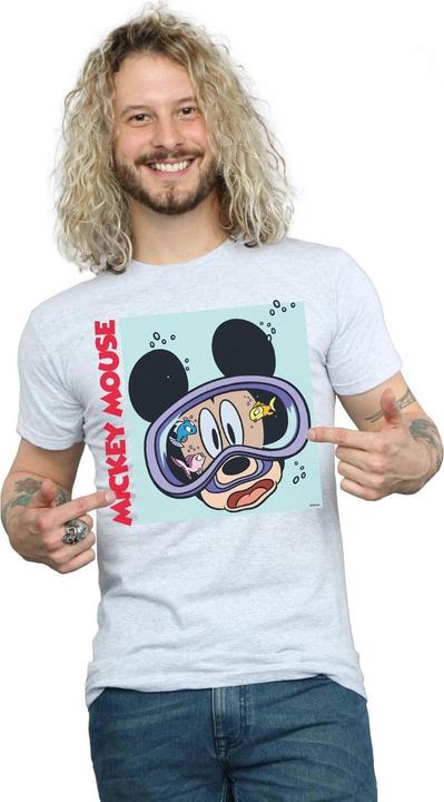 Immagine prodotto Disney Mickey Mouse Under Water Maglietta Uomo (M)