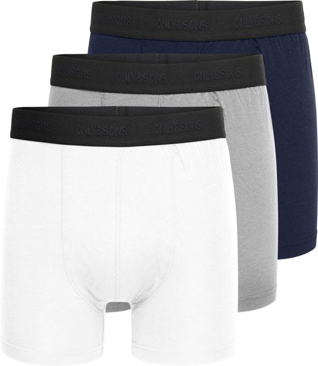Only & Sons Onsfitz Bamboo Boxer Logo 3-Pack Noos