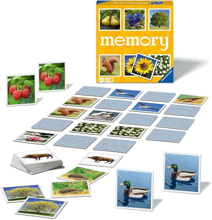 Produktbild Ravensburger memory? Natur (Deutsch, Portugiesisch, Polnisch, Niederländisch, Englisch, Norwegisch, Italienisch, Französisch, Spanisch, Schwedisch, Dänisch)
