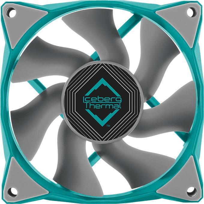 Iceberg Thermal IceGALE Xtra computer case fan 8 cm turquoise 1 piece(s) (80 mm, 1 x)