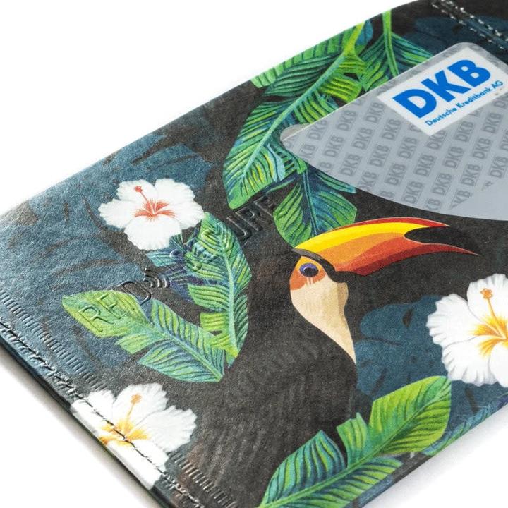 Actual product image Paprcuts RFID wallet Tucano & Parrot