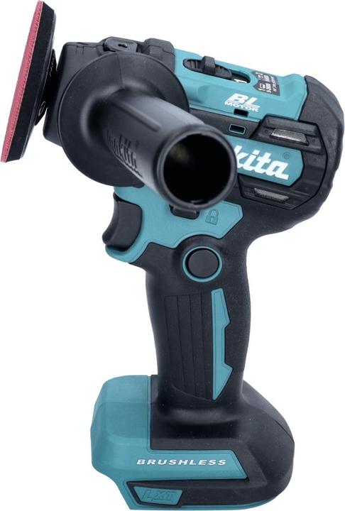 Actual product image Makita DPV 300 RM1 Battery grinder polisher 18 V 50 / 80 mm Brushless + 1x battery 4.0 Ah + charger (Eccentric grinder)