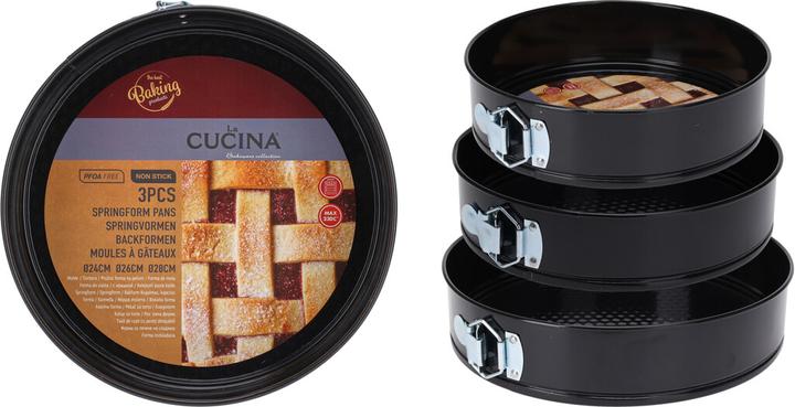 Produktbild La Cucina Springformen-Set à 3 Stk. (28 cm)