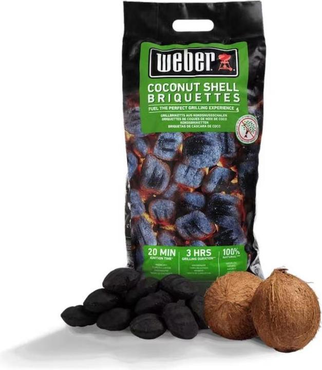 Weber Bricchette di cocco (8 kg)