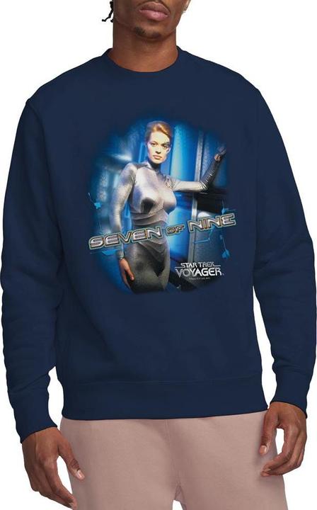 Actual product image Unisex Adult Seven of Nine Sweatshirt (XL)