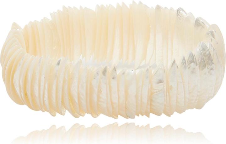 Leyda Perlmutt Armband (Farbstein)