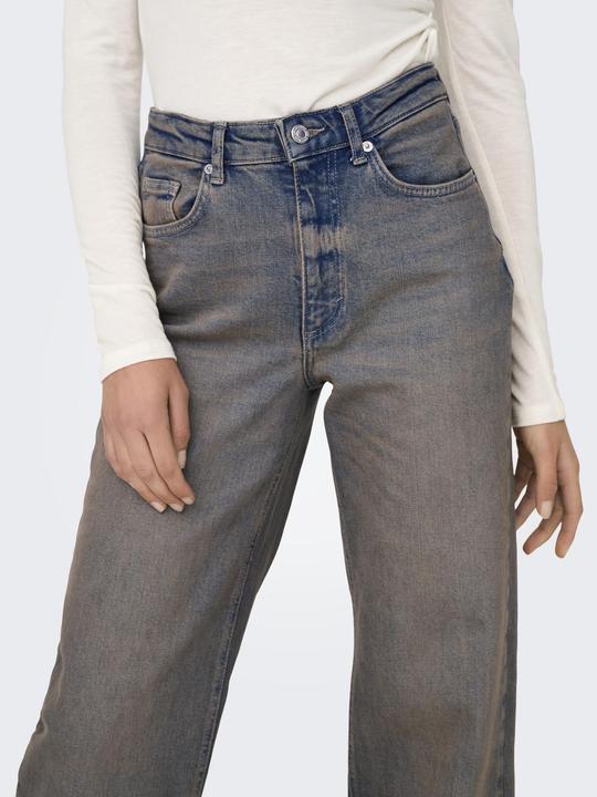 Produktbild Only ONLJUICY Hohe Taille Weiter Beinschnitt Jeans Jeans mit weitem Bein (28)