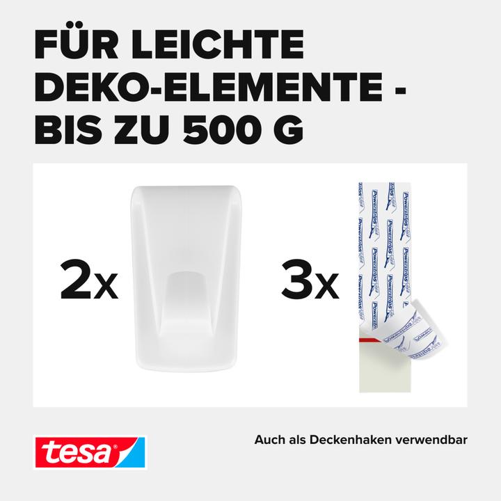 Produktbild tesa Deco-Haken Tapete & Putz