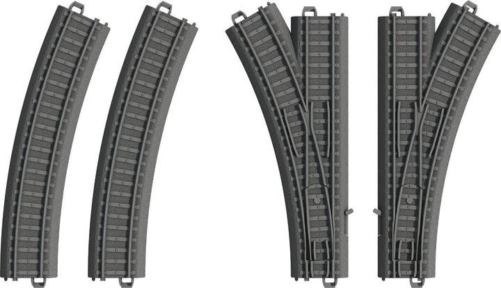 Märklin Kunststoffgleis Weichen-Set (Spur H0)