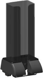 Actual product image Zebra High capacity output hopper (B)
