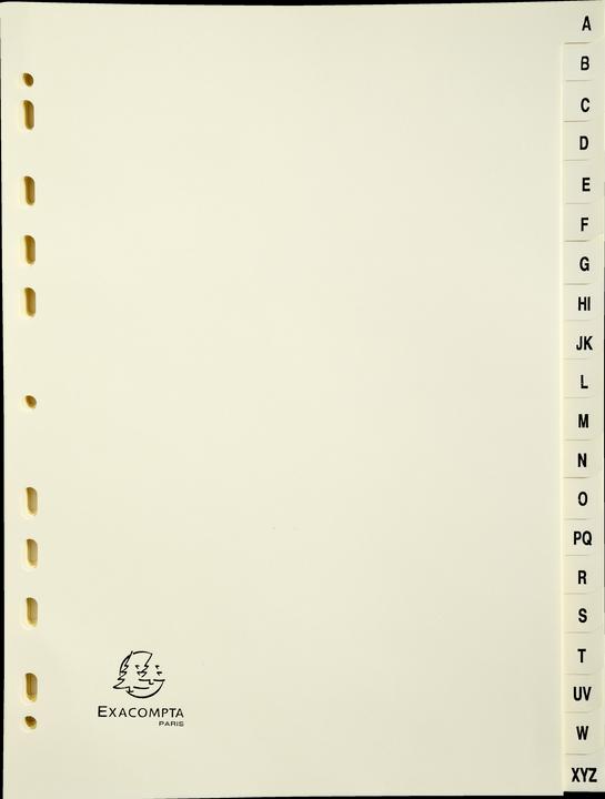 Actual product image Exacompta Register