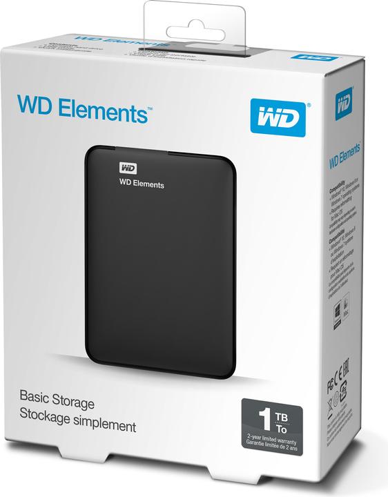 Actual product image WD Elements Portable (1 TB)