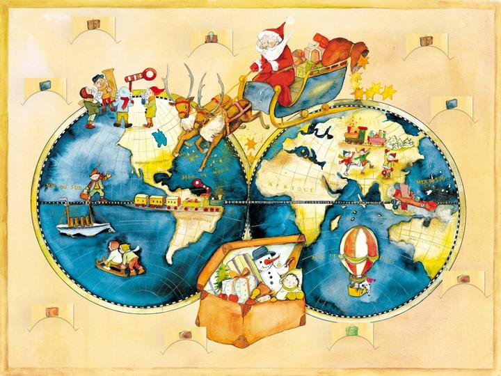 Immagine prodotto Adventskalender 'Reise um die Welt'