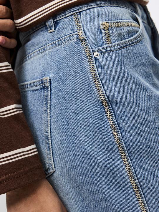 Produktbild Pieces PCSISSEL HW Barrel Fit Jeans (28)