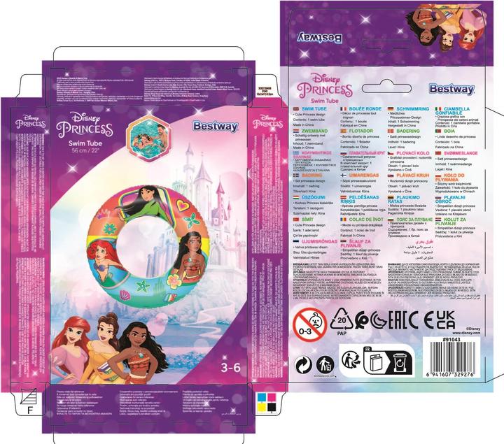 Image du produit Bestway 91043EU-03 - Bouée Disney Princess, 56 cm