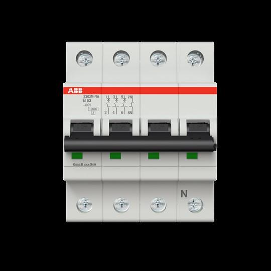 Produktbild ABB S203M-B63NA Sicherungsautomat B-Char., 2CDS273103R0635