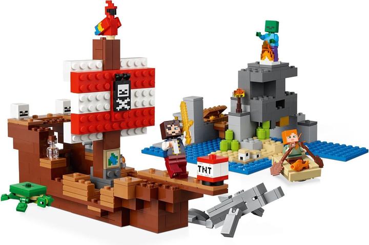 Produktbild LEGO Das Piratenschiff-Abenteuer (21152, LEGO Minecraft)