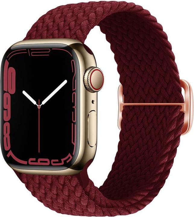 Produktbild Cover-Discount Apple Watch 42/41/40mm - Nylon Stoff Ersatzarmband geflochten (Nylon)